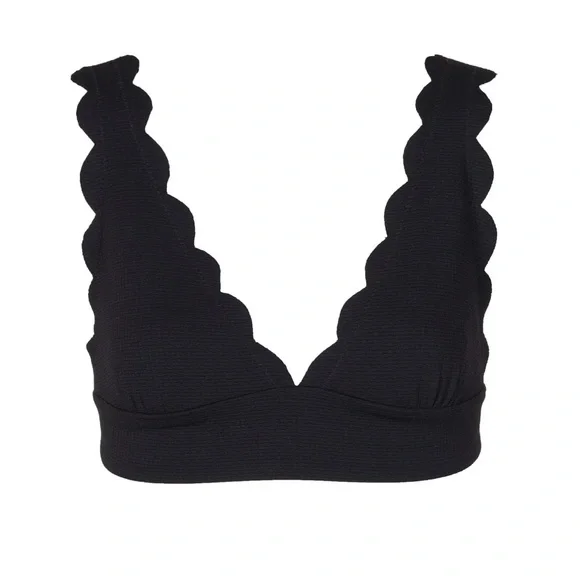 NWOT Marysia Swim Wide Santa Clara Bikini Top - Picture 5 of 9